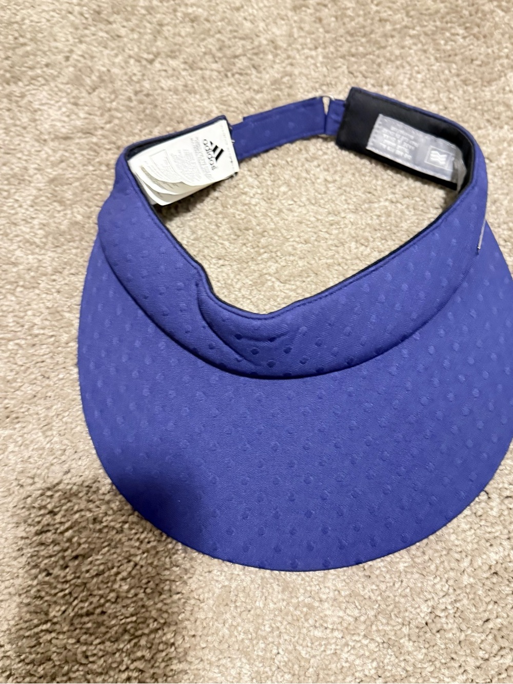 adidas Purple Athletic Visor